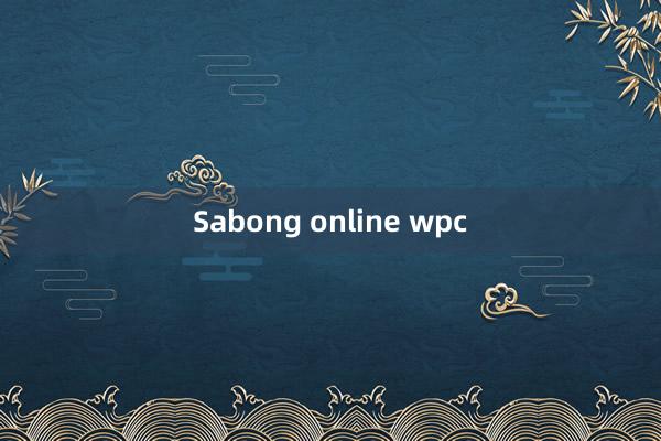 Sabong online wpc